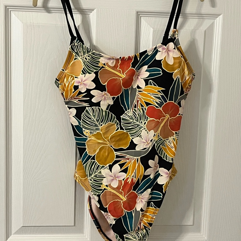 Hurley Multicolor Strappy Swimsuit